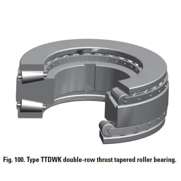 Bearing T12100F Thrust Race Double #1 image