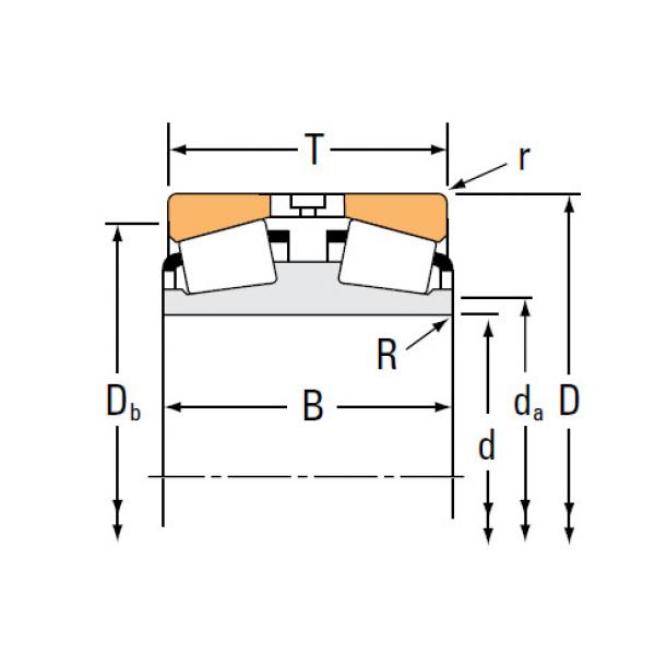 Bearing EE328167D 328269 #2 image