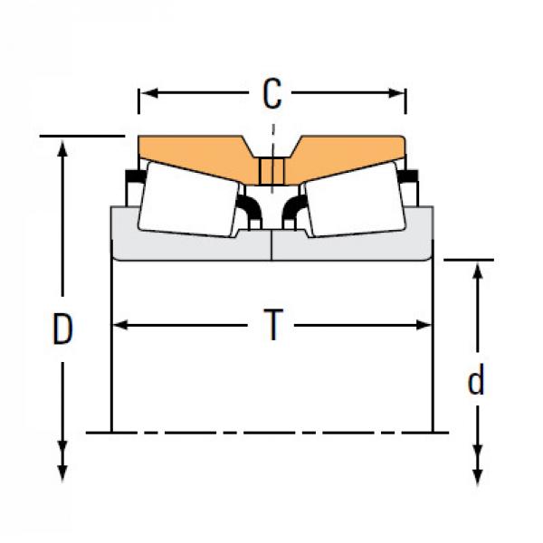 Bearing NA861 854D #2 image