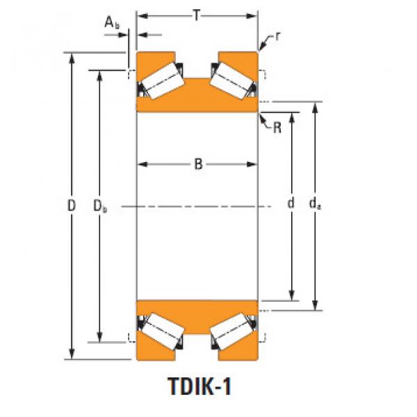 Bearing lm765148dw lm765111 #1 image